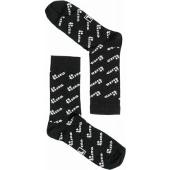 Socks Black-white t-logo