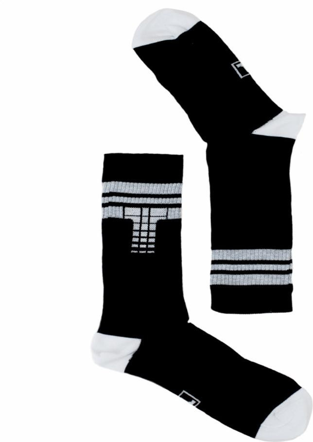 Socks M4 Black- white-grey