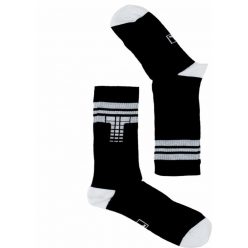 Socks M4 Black- white-grey