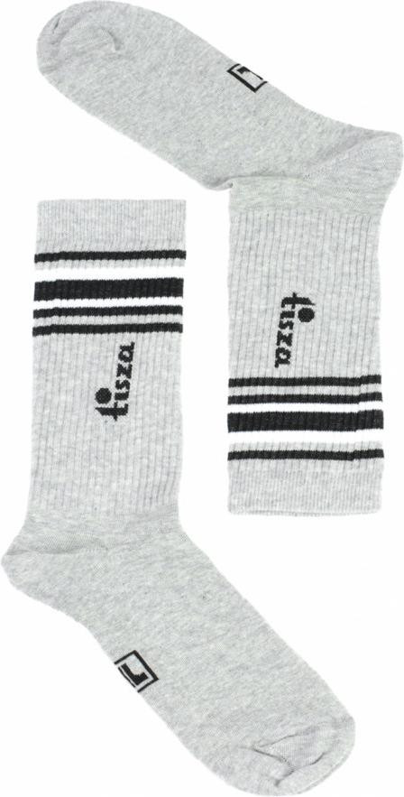 Socks Derby grey-black-white