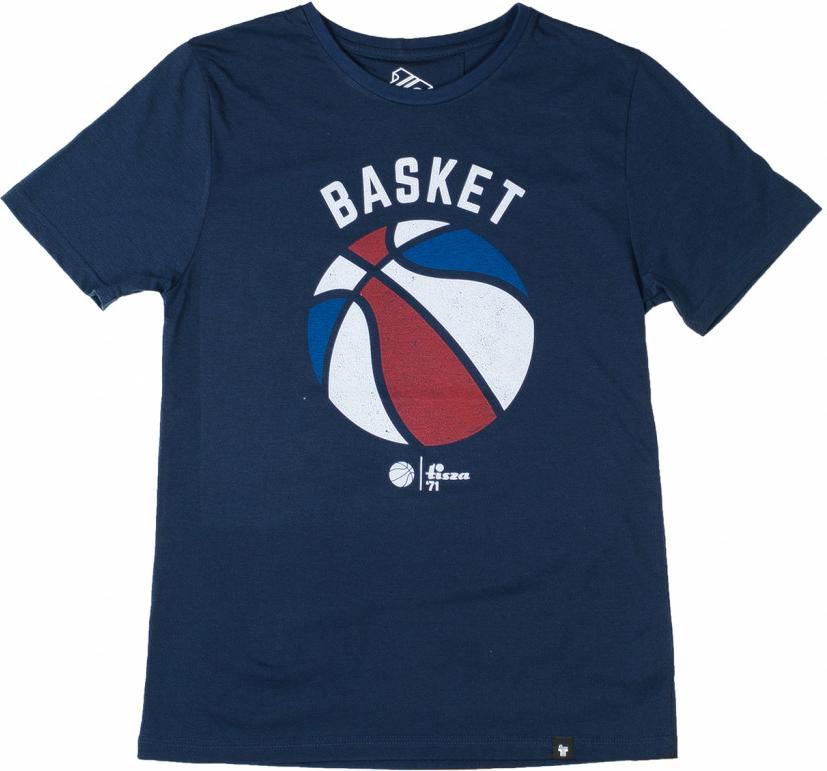 T-shirts Basket blue-red - M