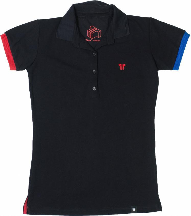 Tennis shirts Women tennis shirt black-red-blue